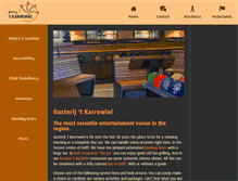 Tablet Screenshot of karrewiel.nl